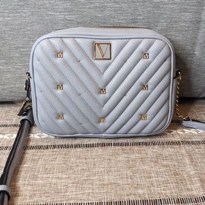 VS Victoria's Secret Crossbody Purse Limited Edition Top Zip Shoulder Bag